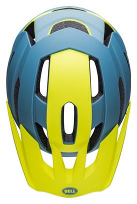 Bell 4Forty Air Mips Matte Blue Yellow Hiviz  Helmet