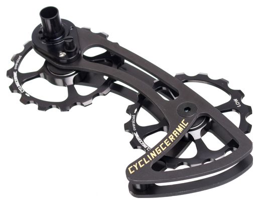 Cycling Ceramic Chappe Ultegra and Dura Ace 10s and 11s. Black