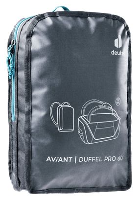 Reisetasche Deuter Aviant Duffel Pro 60 Schwarz