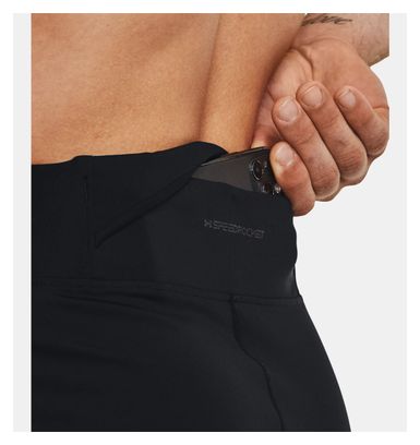 Lange Tights Under Armour Qualifier Elite Schwarz