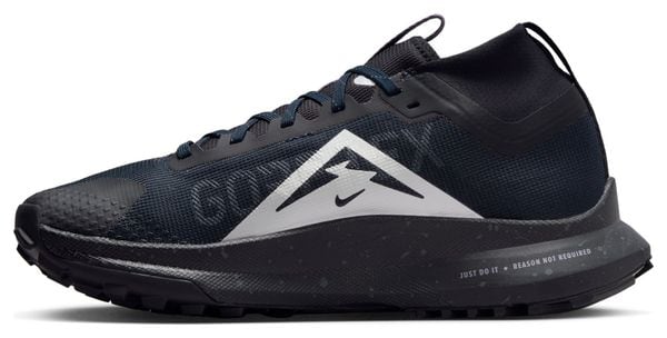 Nike React Pegasus Trail 4 GTX Blue Silver Women's Trail Running Shoes