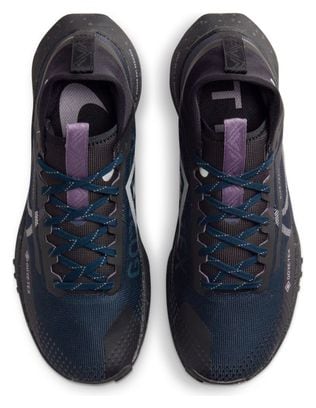 Women's Trail Running Shoes Nike React Pegasus Trail 4 GTX Bleu Argent