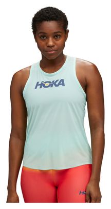 Camiseta de Tirantes Hoka <p> <strong>Airolite Run</strong></p>Azul para Mujer