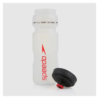 Speedo 800ml water bottle Black / Red