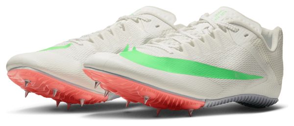 Nike Zoom Rival Sprint atletiekschoenen Wit/Groen/Oranje Unisex