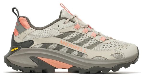 Merrell Moab Speed 2 Hiking Shoes, Gray, Women's