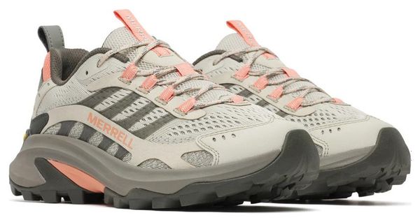 Merrell Moab Speed 2 Hiking Shoes, Gray, Women's