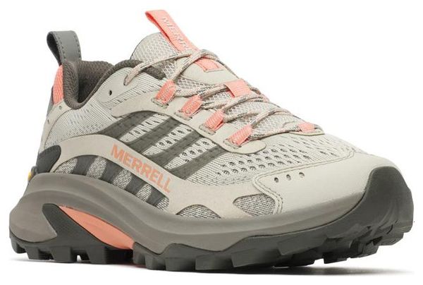Merrell Moab Speed 2 Hiking Shoes, Gray, Women's