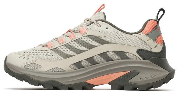 Merrell Moab Speed 2 Hiking Shoes, Gray, Women's