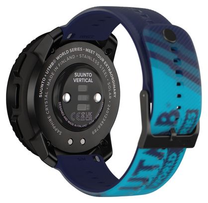 Suunto Vertical Steel Solar GPS Horloge UTMB World Series Limited Edition Blue