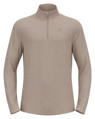 Odlo 1/2 Zip Roy Technischer Pullover Beige