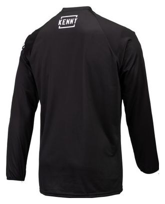 Maillot Manches Longues Kenny Factory Noir / Blanc