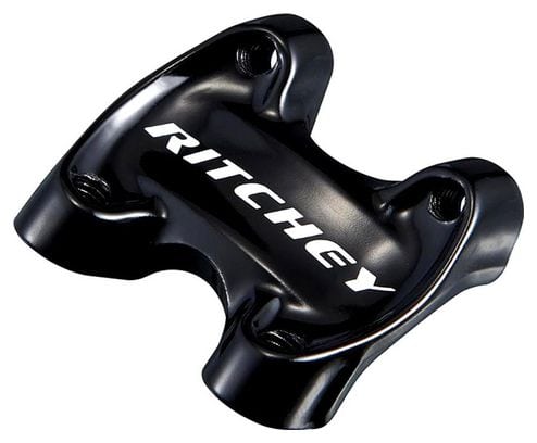 Ritchey Stem Front Plate C260 Wet Black (Without Screws) 