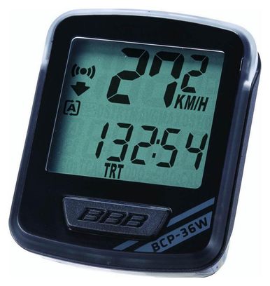 Compteur Sans Fil BBB NanoBoard 14 Fonctions Noir Gris