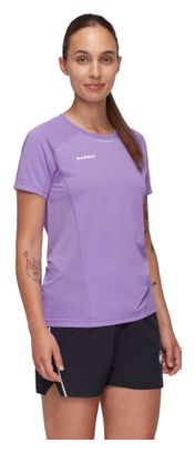 Mammut Aenergy FL Korte Mouw T-shirt Paars Dames