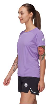 Mammut Aenergy FL Korte Mouw T-shirt Paars Dames