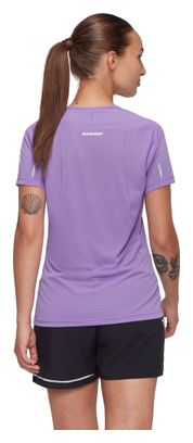 Mammut Aenergy FL Korte Mouw T-shirt Paars Dames