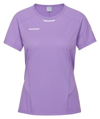 Mammut Aenergy FL Korte Mouw T-shirt Paars Dames