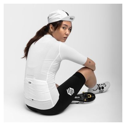 Maillot vélo ultraléger femme Cyclisme SRX Airy Blanc