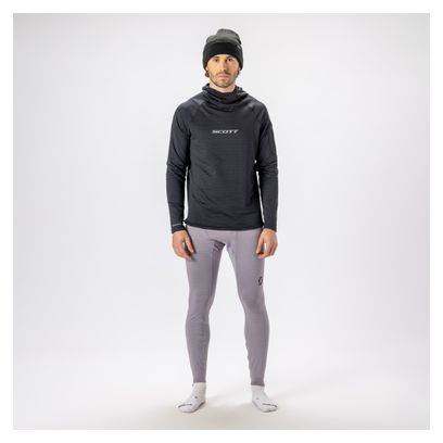 Heren Scott Defined Light Zwart Thermo Hoodie