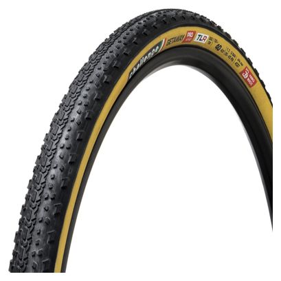Gravel Challenge Getaway Tubeless Ready Soft Tyre Black/Brown