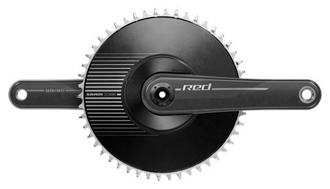 Sram Red E1 DUB Aero crankstel 50 tanden 12/13V (zonder behuizing) Zwart