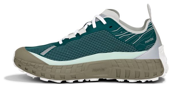 Zapatillas Trail Norda 001A Horizon Azul/Verde Hombre