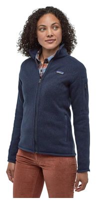 Patagonia Women s Better Sweater Fleece Jacket Navy Blue Alltricks