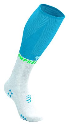 Compressport Full Socks Oxygen sokken blauw/groen