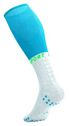 Compressport Full Socks Oxygen sokken blauw/groen