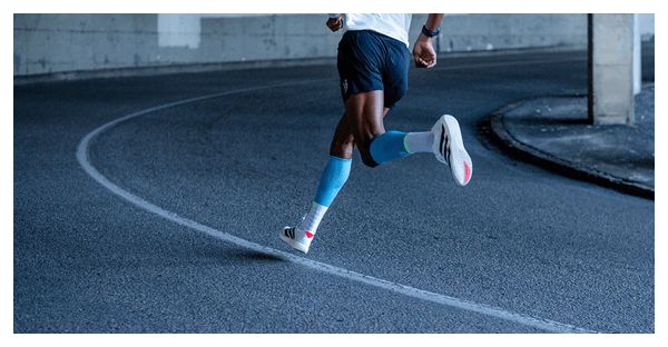 Compressport Full Socks Oxygen sokken blauw/groen
