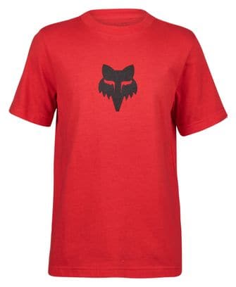 Fox Legacy Kids Short Sleeve T-Shirt Red