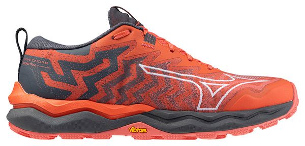 Zapatillas Mizuno Wave Daichi 8 Trail Gris Coral Mujer