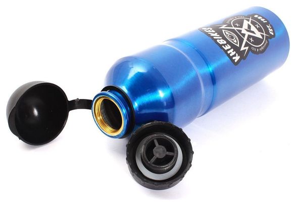 Gourde robuste M-Wave en aluminium bleu 750 ml