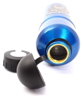 Gourde robuste M-Wave en aluminium bleu 750 ml