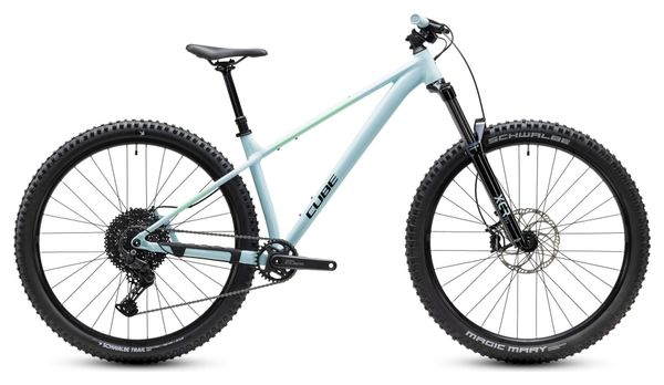 Mountainbike Cube Reaction TM One Shimano 11-fach 29'' Blau/Grün Kolibri 2027