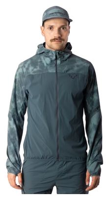 Giacca antivento Dynafit Trail Reflectiv blu da uomo