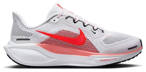 Nike Pegasus 41 Weiß/Rot Damen Laufschuhe