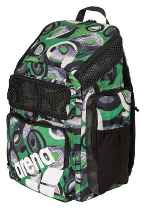Mochila Arena One Go 45 L verde/multicolor