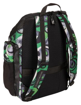 Mochila Arena One Go 45 L verde/multicolor