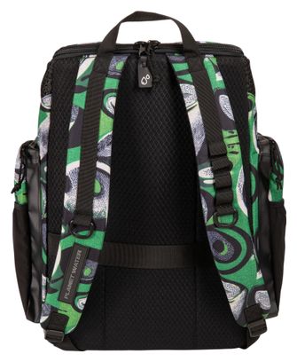 Mochila Arena One Go 45 L verde/multicolor