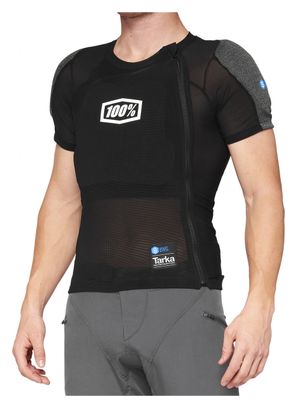 100% Tarka Short Sleeve Protective Jacket Black