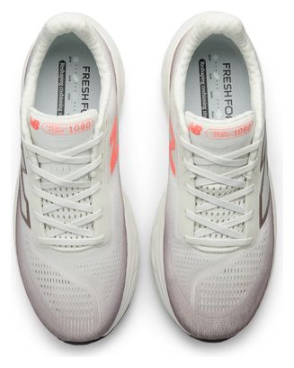 New Balance Fresh Foam X 1080 v14 hardloopschoenen wit/bruin voor heren