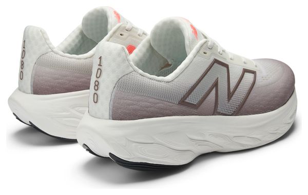 New Balance Fresh Foam X 1080 v14 hardloopschoenen wit/bruin voor heren