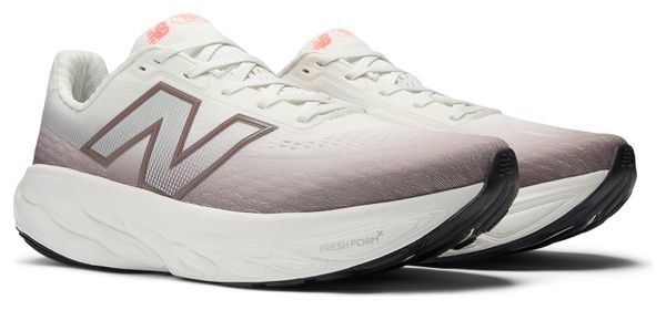 New Balance Fresh Foam X 1080 v14 hardloopschoenen wit/bruin voor heren