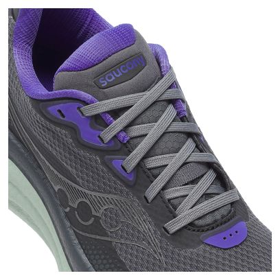Saucony Triumph 23 GTX hardloopschoenen grijs/groen dames