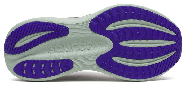 Saucony Triumph 23 GTX hardloopschoenen grijs/groen dames