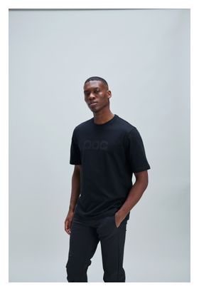 T-shirt Manches Courtes Homme Poc Noir