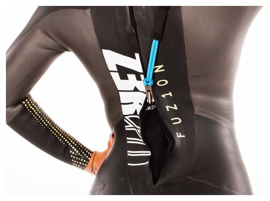 Women's Z3rod Fuzion Black/Gold neoprene wetsuit
