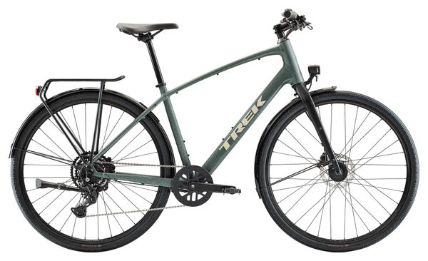 Trek FX Sport AL Equipada Shimano Cues 9V 700 mm Verde 2026 Bicicleta Fitness